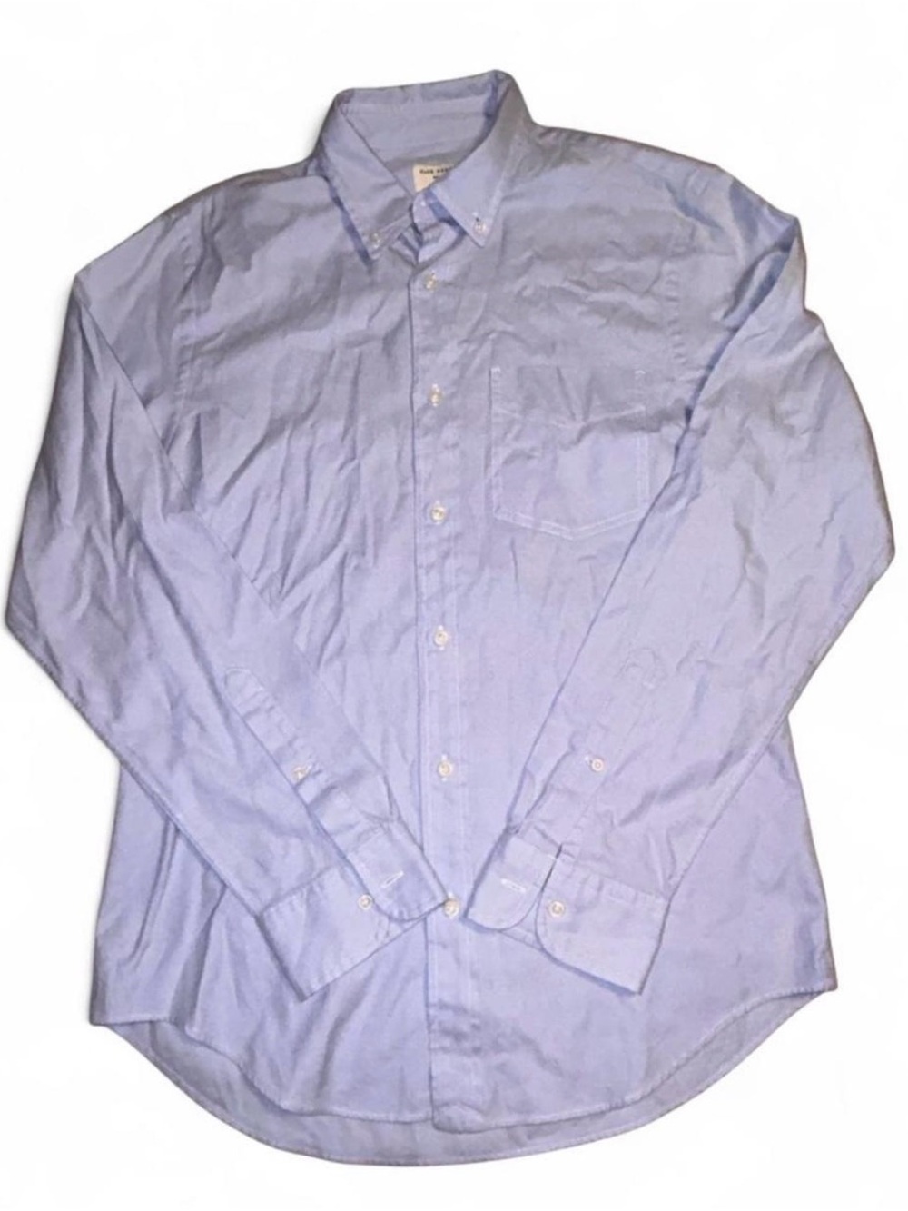Classic Men's Club Monaco Light Blue Oxford Button-Down Shirt